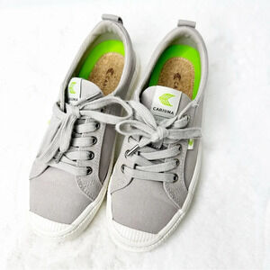 Cariuma Gray Canvas Tennis Sneakers Size 7.5